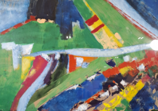 Schilderij, Maya Wildevuur, 1994